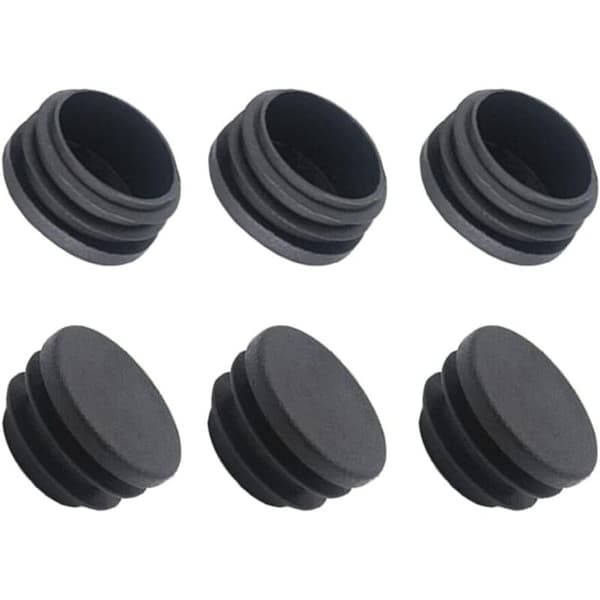 25 mm stolbenhetter, 50 stk, runde rørhetter, runde rørhetter, runde rørhetter, runde innstikkhetter, stolbenhetter, stolpehetter