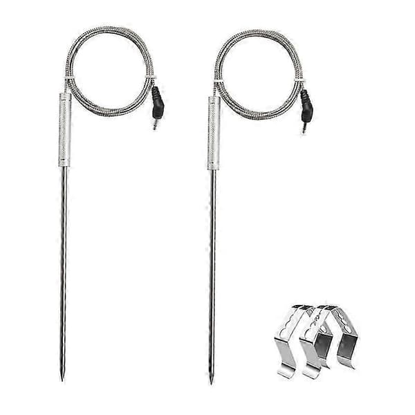 2-pack kötttermometer för Thermopro TP20 TP17, med 2 BBQ-termometerhållare