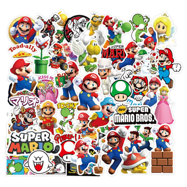 50 tarraa - Super Mario - Sarjakuvahahmo
