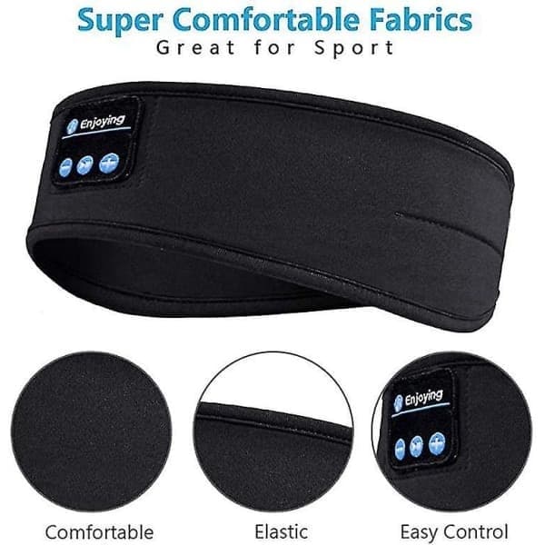 Bluetooth 5.0 Hörlurar Pannband Sportpannband Sovande