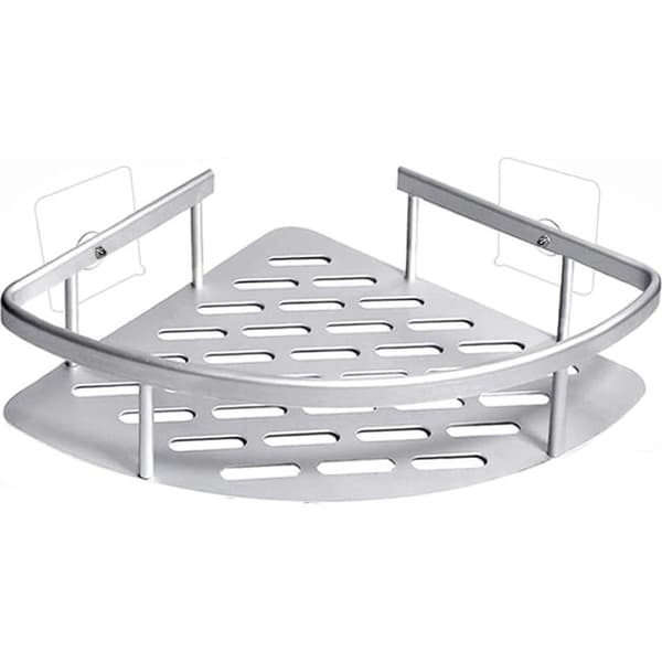 Förvaringsställ, badrumsförvaringsställ i aluminiumlegering, triangulär badrumskorg