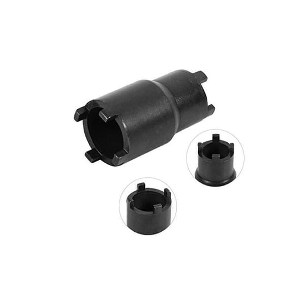 CRF50 Clutch Socket/Nøkkel - Solid Stål - Dobbeltsidig 20/24 mm - Lengde 6 cm