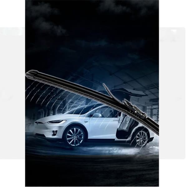 Bilvindrutorkare, främre vänsterstyrda torkarblad för Tesla Model X 2016-2019