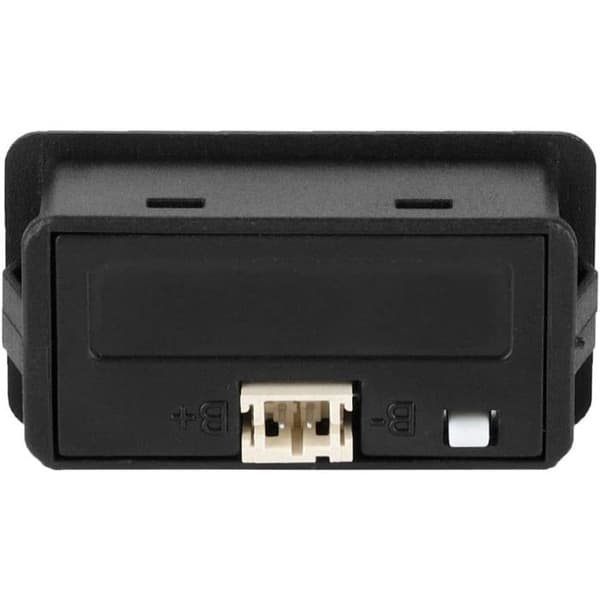 12-48V Batterikapacitetsindikator Voltmeter med Grøn Baggrundsbelyst LCD - % Display