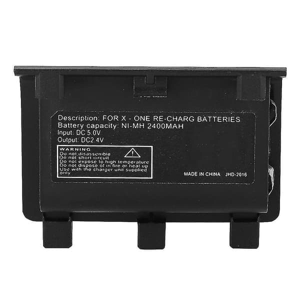 Uppladdningsbart batteri 2400MAH kompatibelt med Xbox ONE spelkontroll - YM [DB]