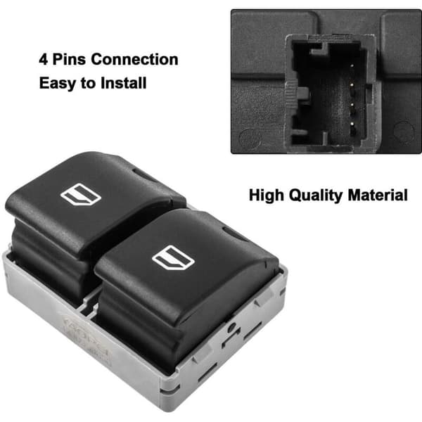 Elektrisk vindusregulatorbryter 6Q0959858