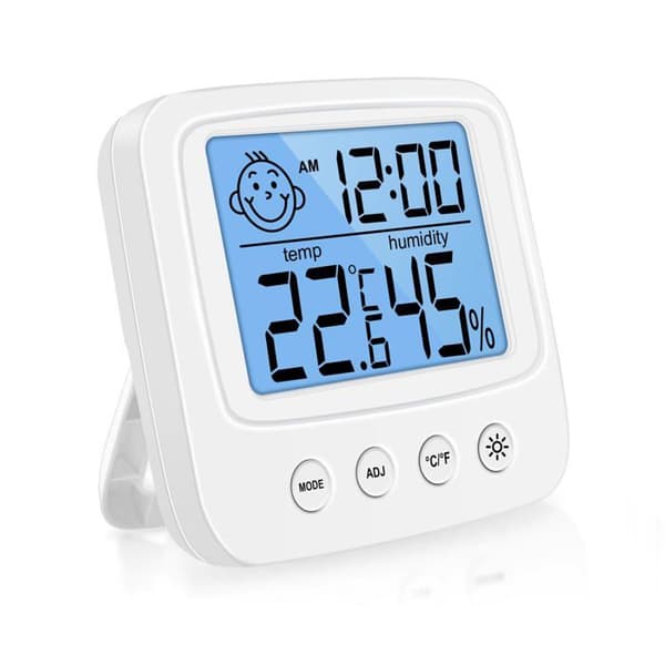 Højpræcisions digitalt indendørs termometer hygrometer, digitalt indendørs hygrometer, digitalt bordtermometer