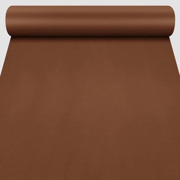 Lærreparasjonslapp, 50x137cm selvklebende lærull, kaffefarget lapp for sofaer, håndvesker, jakker, bilseter