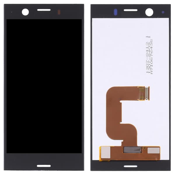 OEM LCD-skærm til Sony Xperia XZ1 Compact med touchskærm, komplet samling (sort) [DB] Sort Black