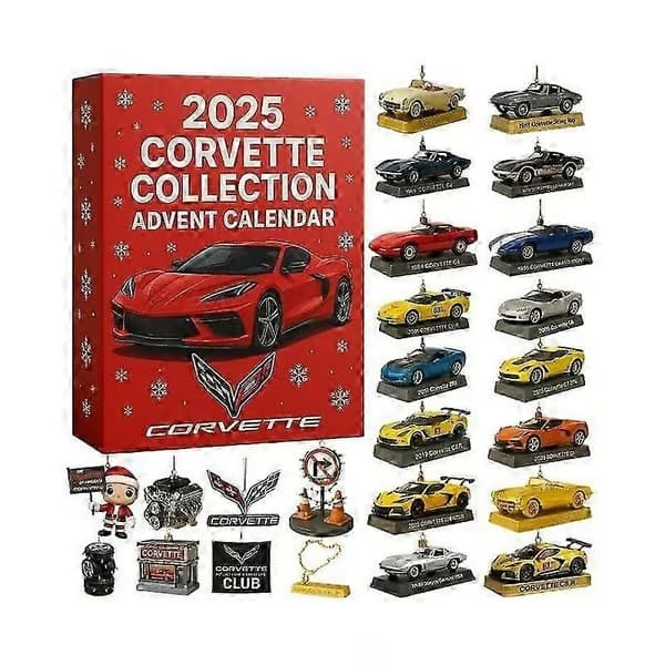 Bil-samler julekalender 2026 Corvette