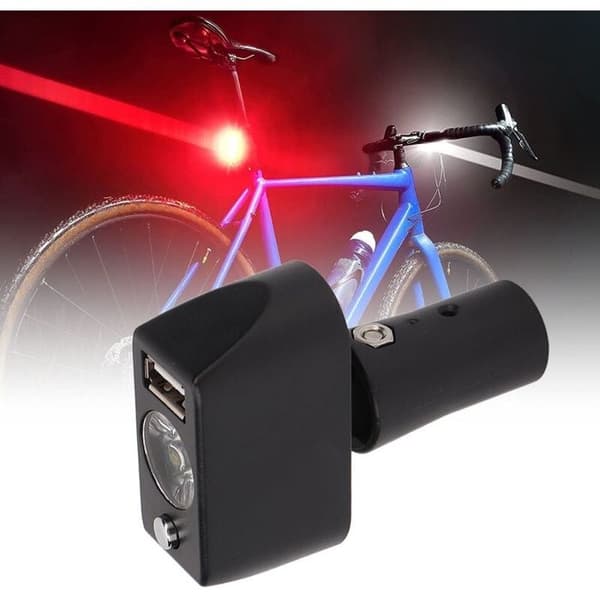 Elektrisk kørestolslys - 3-bens XLR-hoved USB-opladning LED-kørestolsbelysningscontroller