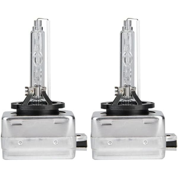 2 stk D1S 6000K 35W bilfrontlykter Xenonlampe erstatningspærer