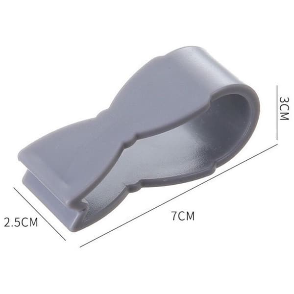 4-pack handduksklämmor, förhindrar att de faller, för kök, ugn, badrum, diskmaskin