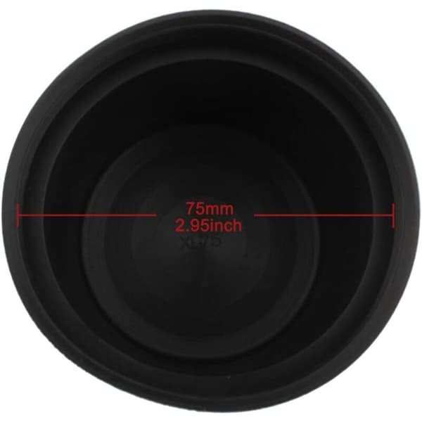 Universalt bil LED frontlysdeksel, 75 mm (2,95 tommer)