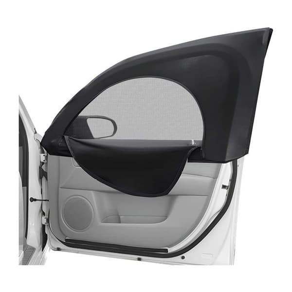 Bilsolskydd för bebisar 60x52 cm - Dubbla lager nylonmesh - Framruta - 2-pack