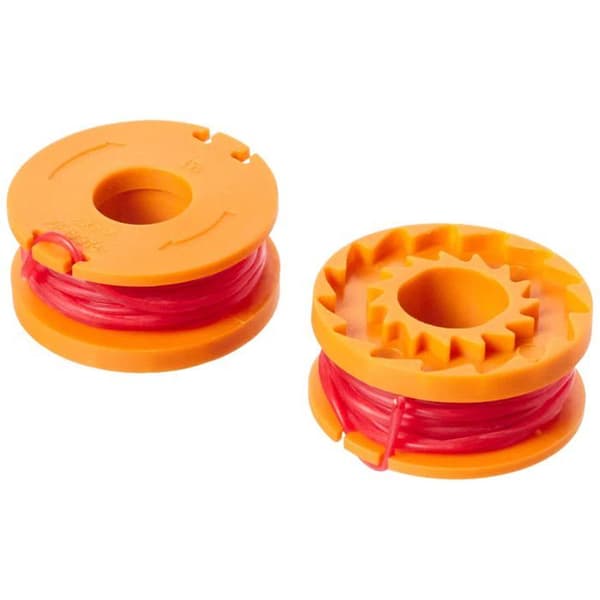 Klipptrådsspole φ1,65 mm x 3,048 m - 2-pack - Dubbel spiral - Kompatibel med WORX 20V