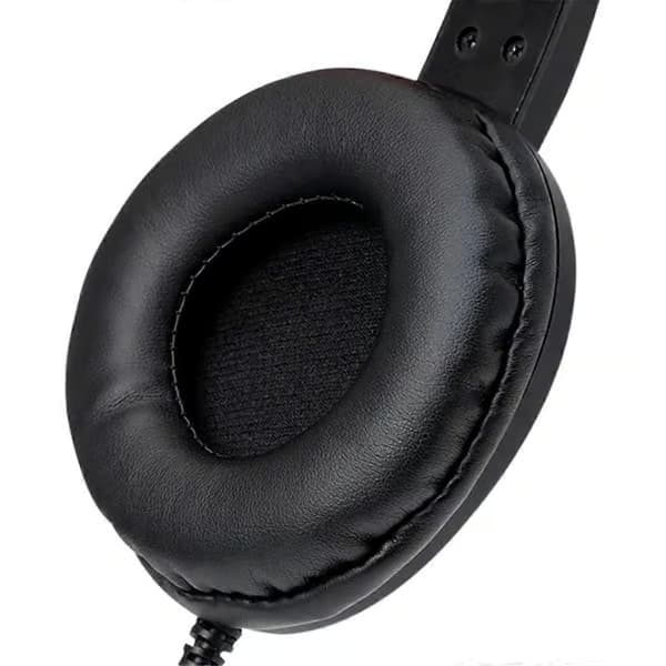 Trådbundet USB-headset för kundtjänst med mikrofon, brusreducerande gaming-hörlurar för dator