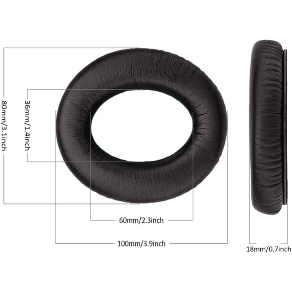 Bose QuietComfort 35 putesett - Øreputer - QC35 øreputer