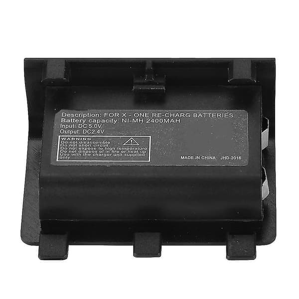 Oppladbart batteri 2400MAH kompatibelt med Xbox ONE spillkontroller - YM [DB]