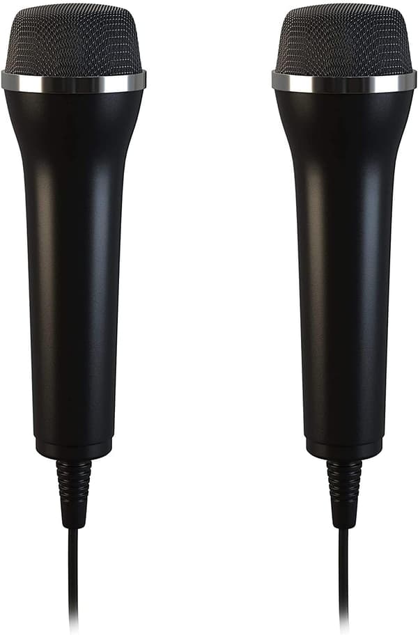 Universal USB-mikrofoner til karaoke og optagelse (Wii, PS3, PS4, XboxOne, PC) - Sort