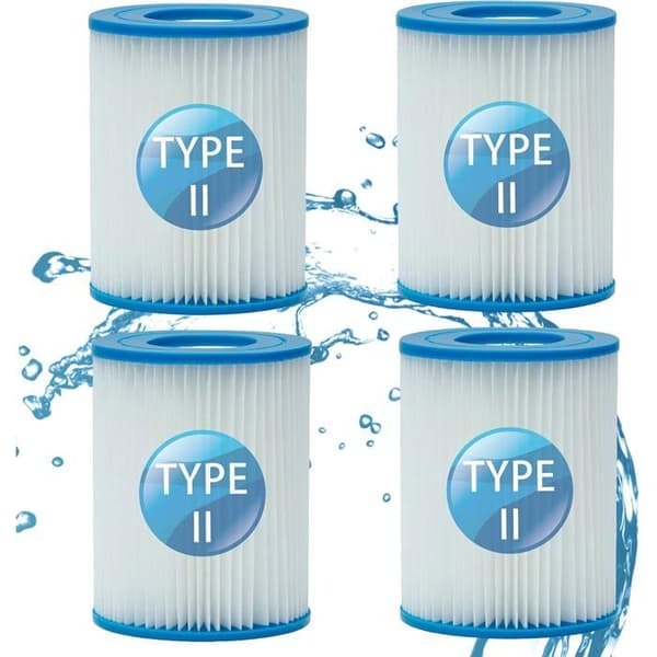 Poolfilter - Bestway 58094 - Typ II - 4 stycken - Ytterdiameter 106 mm