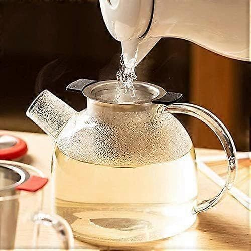 Ekstra finmasket te-infuser i rustfritt stål, te-sil med stor kapasitet