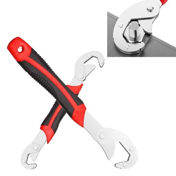 Universalnøgler, sæt med 2 (9–32 mm) - Længde 28 & 21 cm - CR-V stål - Poleret finish