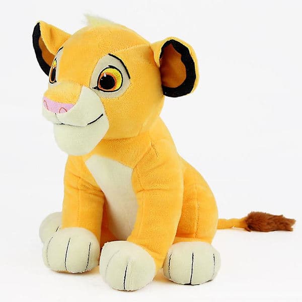 28cm Lejonkungen Plyschleksaker Simba Djurdocka