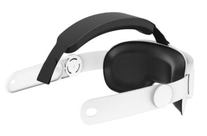 Justerbart utbytbart huvudband Smart VR-glasögon Tillbehör för Meta Quest 3 VR-headset