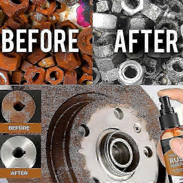 Nexa Rustfjerner Spray Hurtigvirkende Multi-overflade Rengøringsmiddel Fjerner Rust 30ml