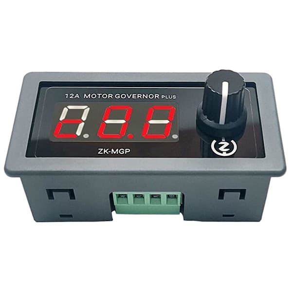 PWM Motorhastighetskontroller Justerbar Hastighetskontroller DC 5V-30V 12A 360W Motorkontroll med Dobbel M
