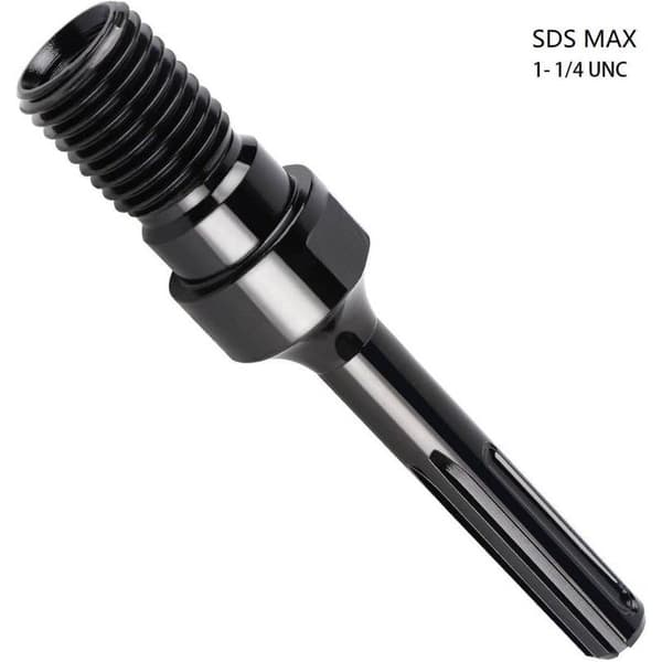 SDS MAX-adapter för 1 1/4\" UNC diamantkärnborr, adapter för 190 mm kärnborr