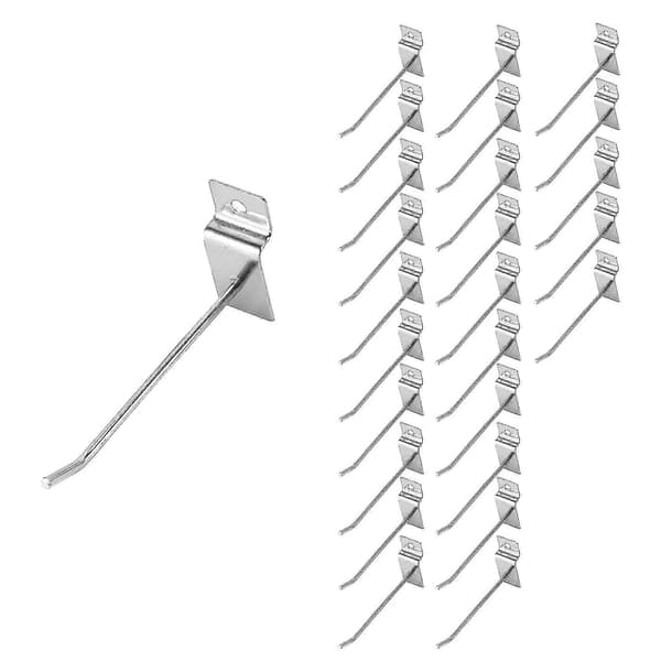 25 x Slatwall Enkel Krok Pin Butikk Display Tilpasning Gaffel Henger 100mm