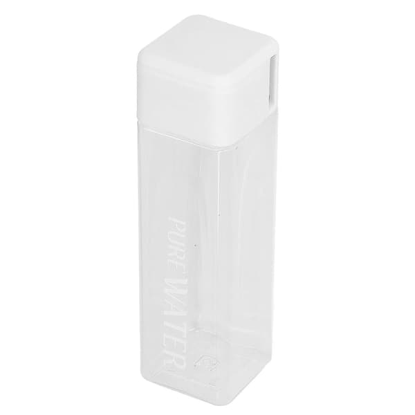 Dricksvattenflaska, 500 ml 17 oz vattenflaska bärbar vattenflaska transparent vattenflaska hög kapacitet