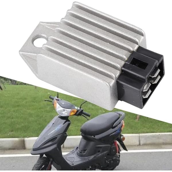 12V Regulator Ensretter, Universal 12V 4-benet Spændingsregulator til Motorcykel