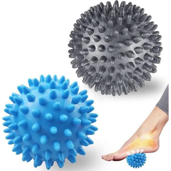 Massagesæt - Pindsvinebold - Triggerpunktmassager - Myofasciel bold - Træningsbold