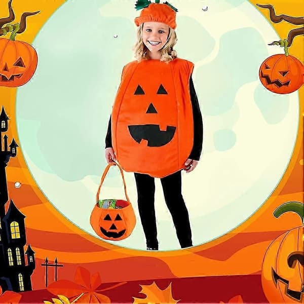 Set med 6 Halloween-godispåsar - För Halloween-festdekorationer