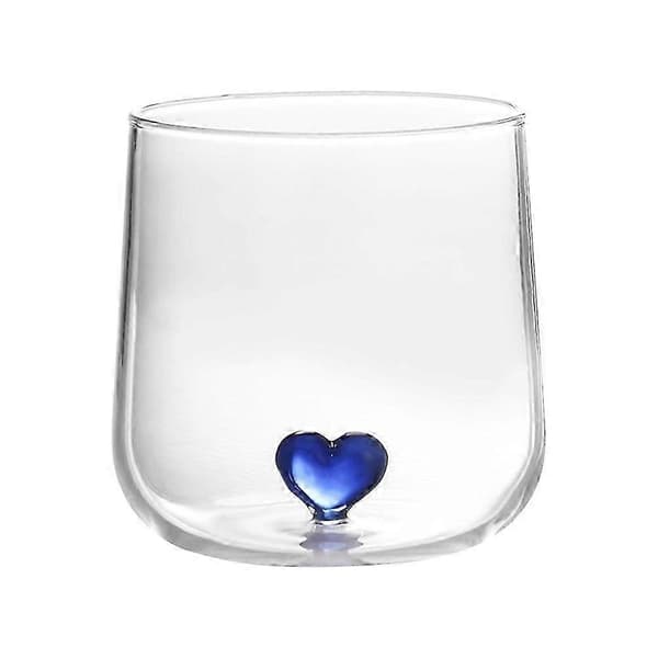 Hjärtdekor Glasmugg Cocktailglas Mjölkglas Par Glas Vattenbehållare