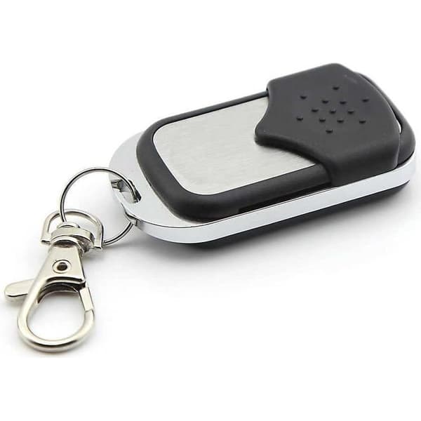 Sett med 4 universelle fjernkontroller for automatiske dører, 433,92 MHz frekvens, fast kode