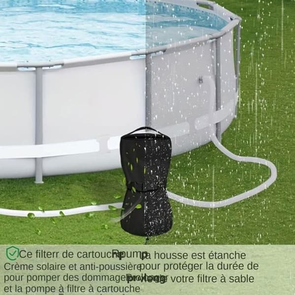 Vedenpitävä ja kestävä hiekkasuodatinpumpun suojus