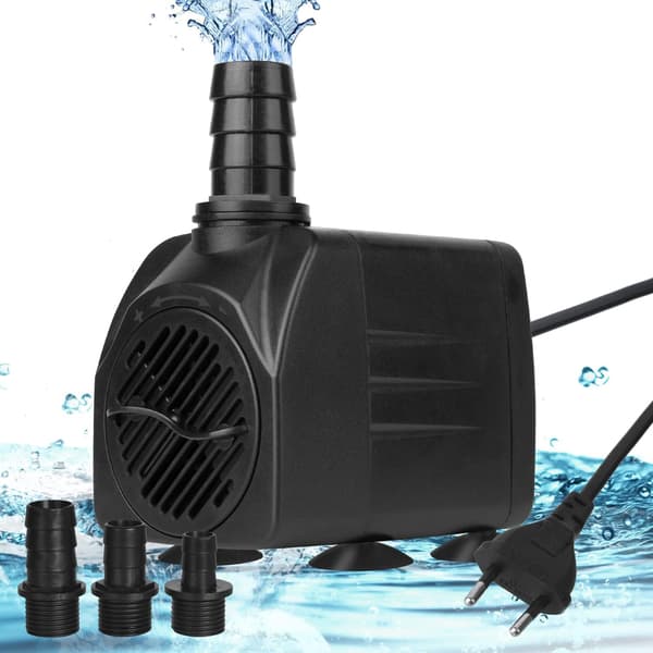 Dränkbar pump, ultratyst vattenpump med fontänpump 25w 25w