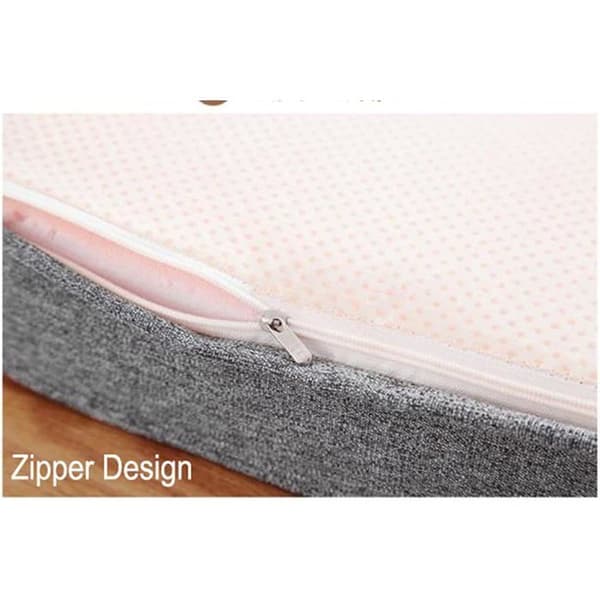 Memory Foam Sædehynde 45x45cm, Skridsikker Indendørs Udendørs, Kontor Sofa Bil