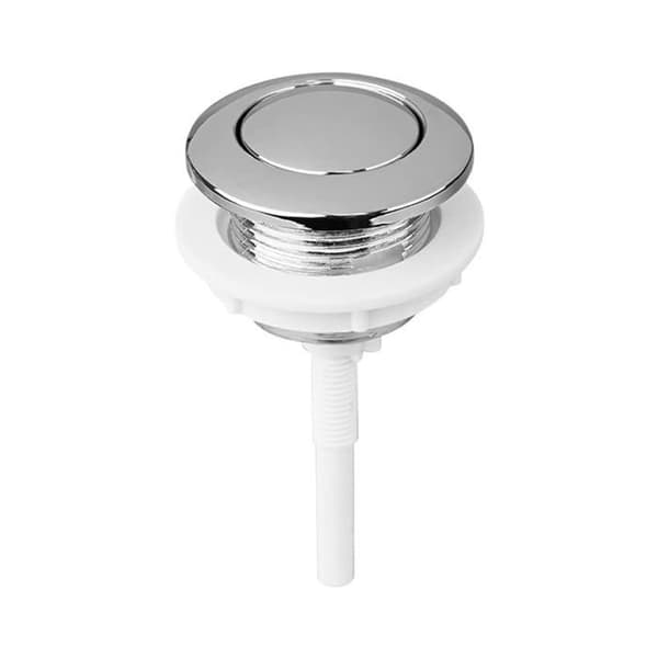 38 mm toiletskylleknap - forkromet ABS - vandbesparende - universal