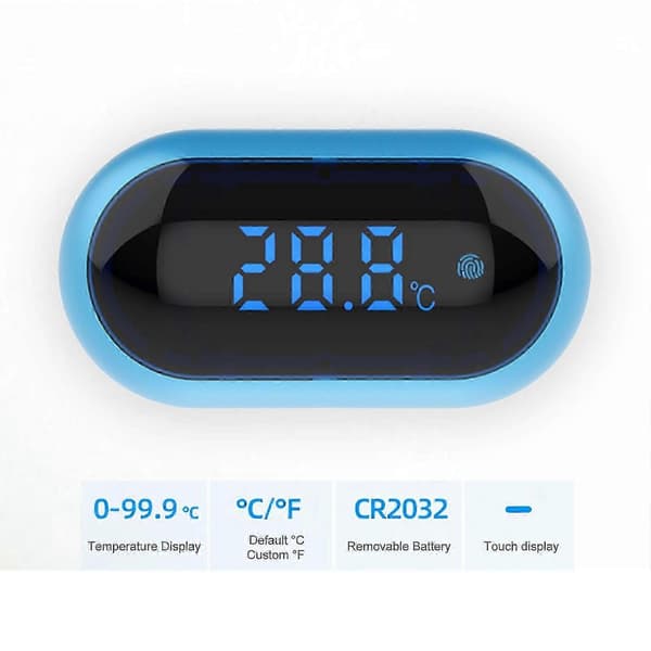 Akvaariolämpömittari LED-digitaalinäytöllä
