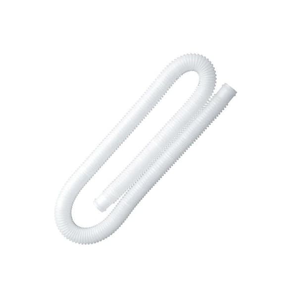 Erstatningsslange til bassengpumpe Ø32 mm x 150 cm hvit