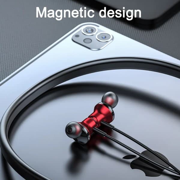 Magnetiske in-ear hovedtelefoner - Bluetooth sportshovedtelefoner