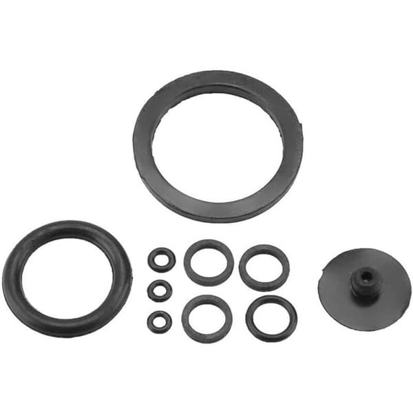 Tätningspackningar, set om 10 - Svart gummi - Kompatibel med 3/5/8L sprutor - Giftfri och hållbar