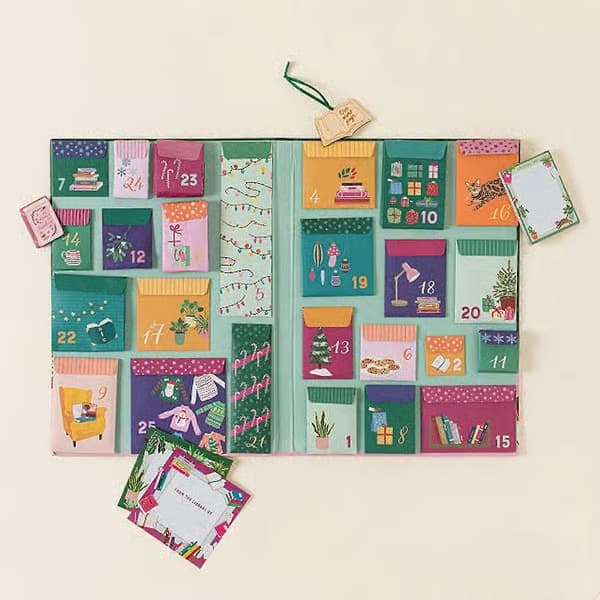 Bokrelaterte gaver til lesere - 2026 Adventskalender for bokelskere