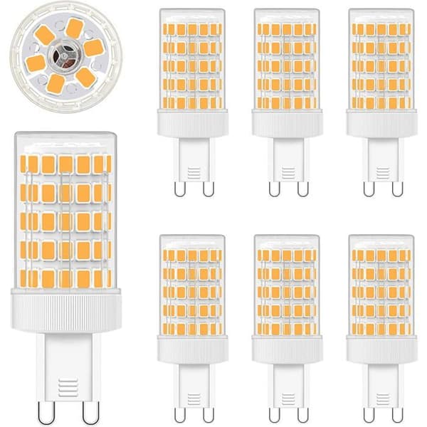 G9 LED-lampa - 10W (motsvarar 80W) - Varmvit 2700K - 6-pack