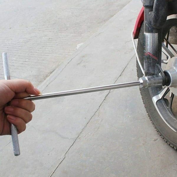 16 mm T-formet pipenøkkel, 290 mm lang, krom-vanadium stål